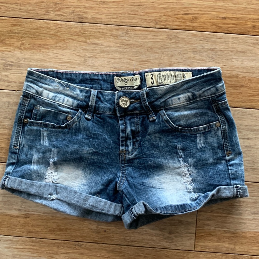 Indigo Rein denim shorts